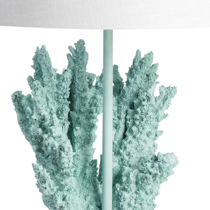 Blue Coral Table Lamp