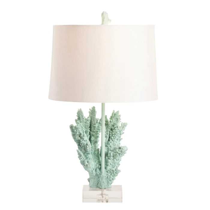 Blue Coral Table Lamp