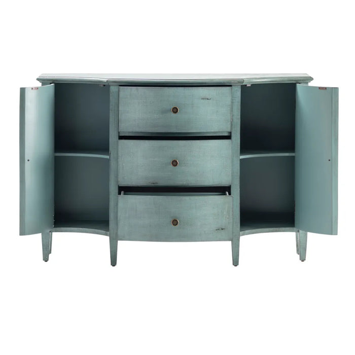 Brushed Cool Blue Sideboard