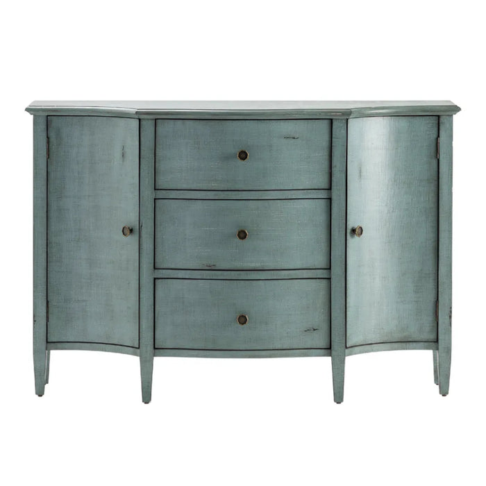 Brushed Cool Blue Sideboard