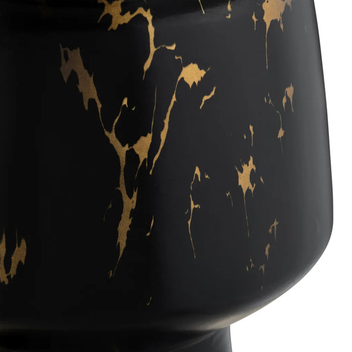 Contemporary Black and Gold Table Lamp