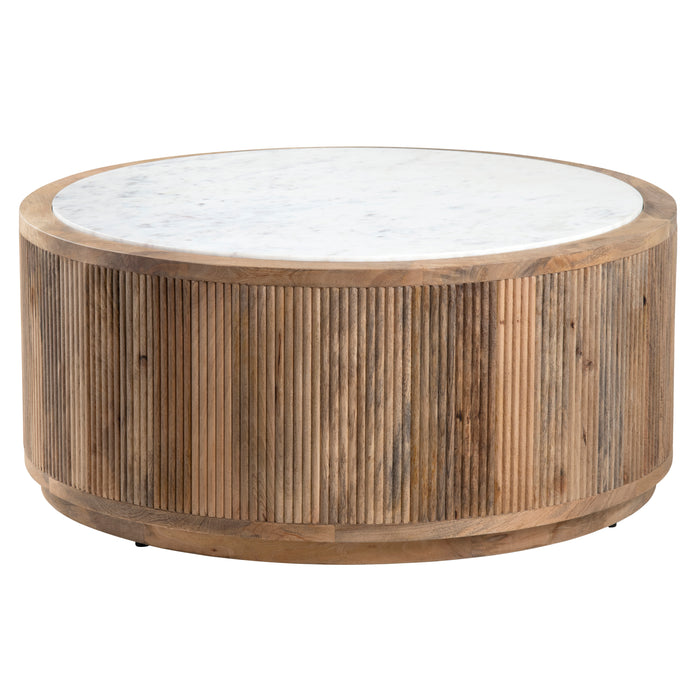 Coastal Round Coffee Table