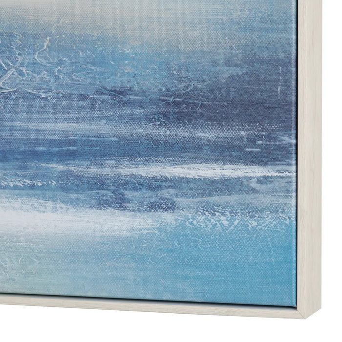 Abstract Ocean Blue Wall Art