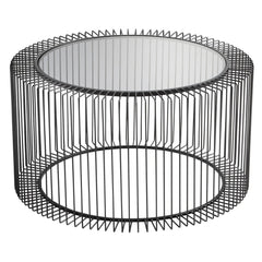 Symmetrical Round Coffee Table