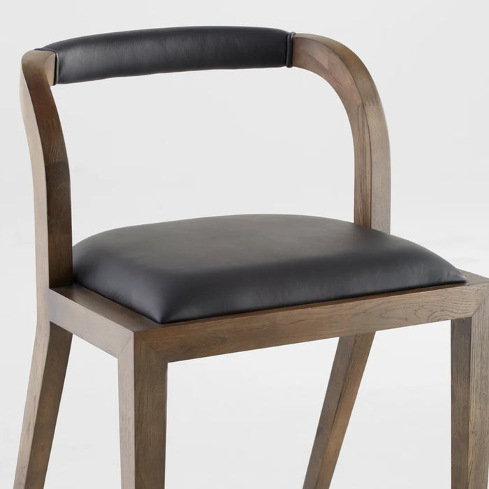 Modern Black Bar Stool