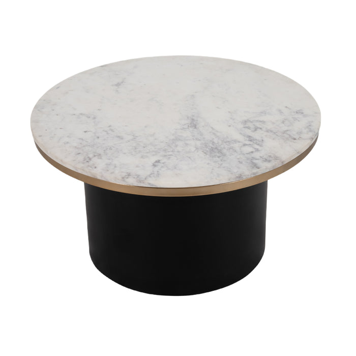 Cylinder Black Coffee Table