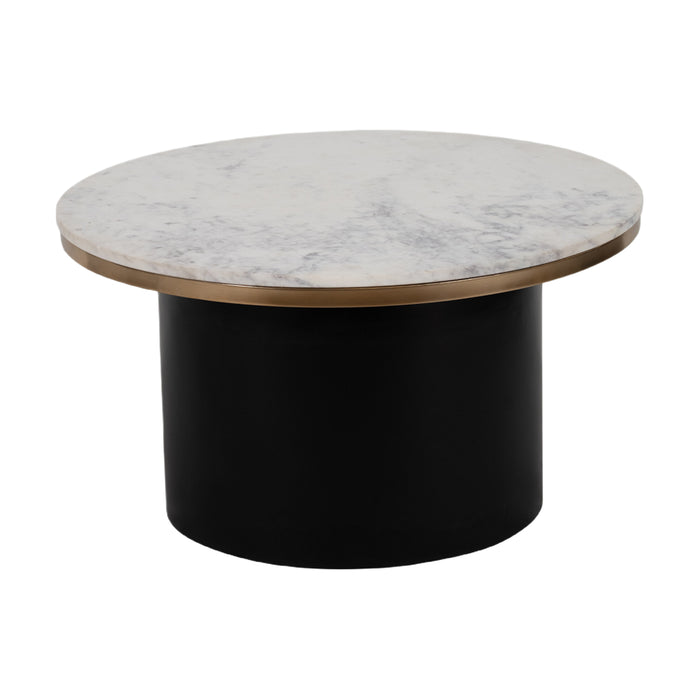 Cylinder Black Coffee Table