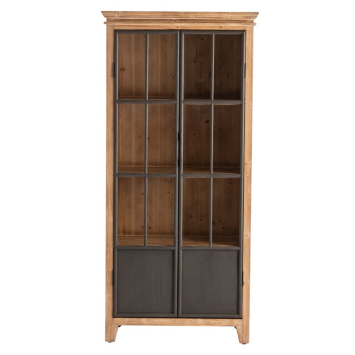 Glass-Windowed Cabinet