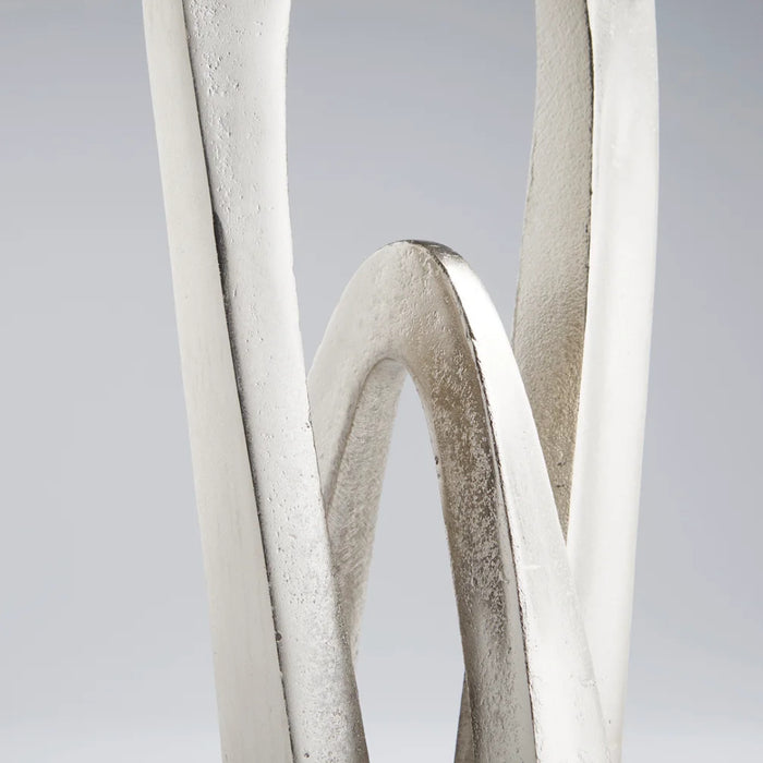 Silver Double Arch Sculpture