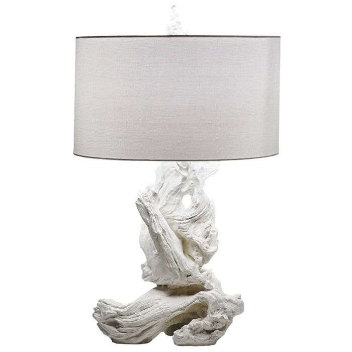 White Driftwood Table Lamp