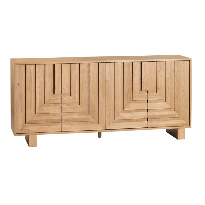 Modern Wooden Four-Door Sideboard