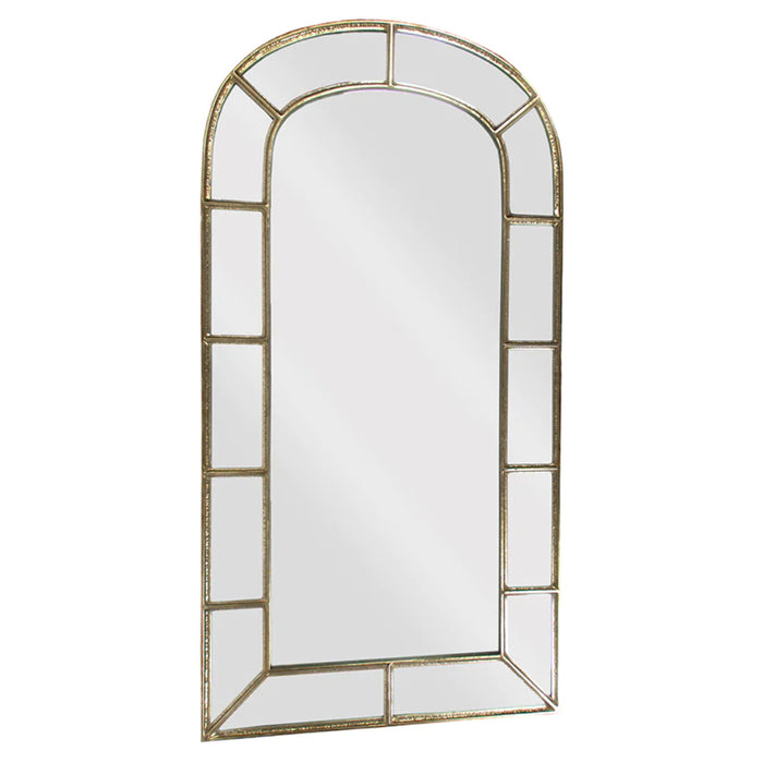 Transitional Modern Golden Mirror