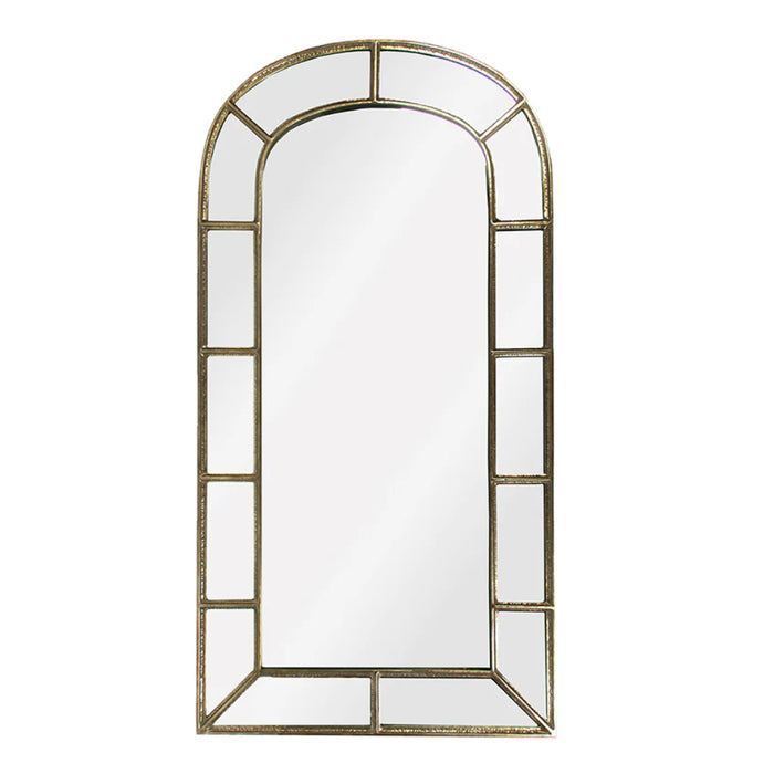 Transitional Modern Golden Mirror