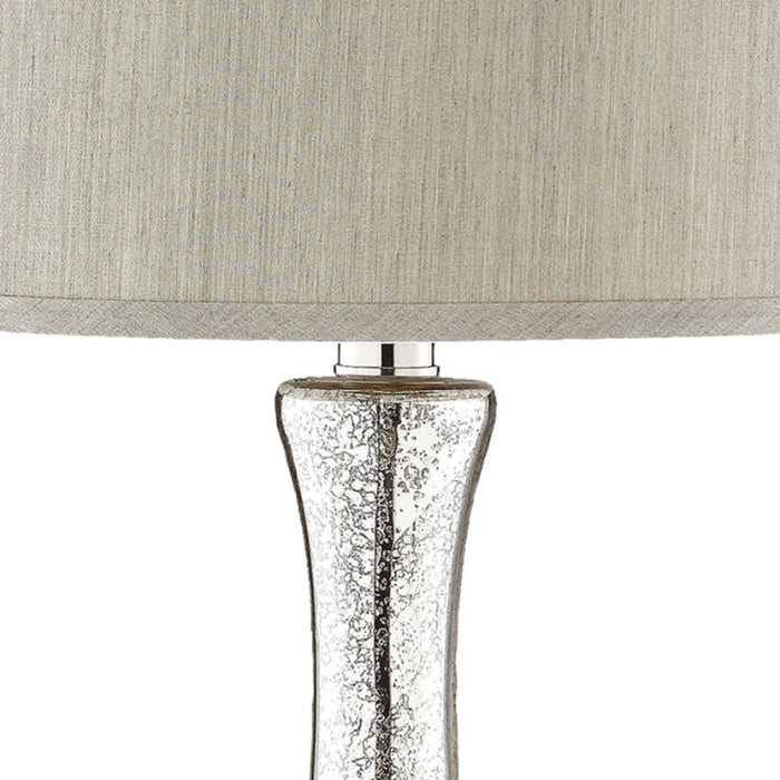 Elegant Mercury Glass Table Lamp