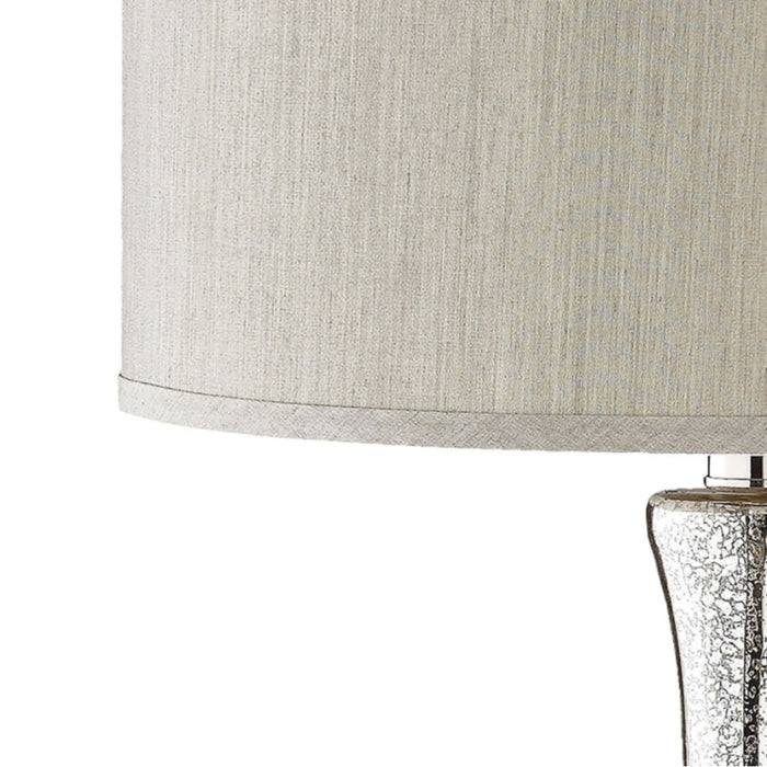 Elegant Mercury Glass Table Lamp