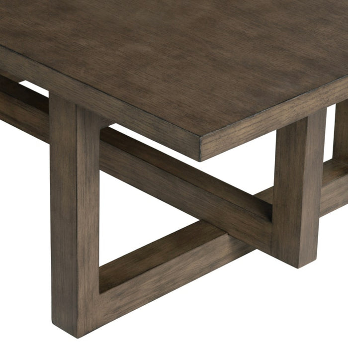 Geo Dark Brown Coffee Table