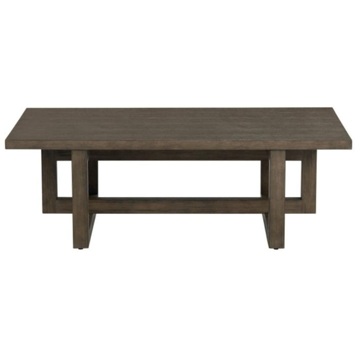 Geo Dark Brown Coffee Table