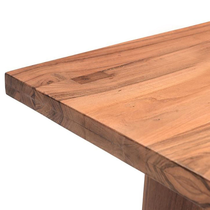 Natural Modern Wood Dining Table