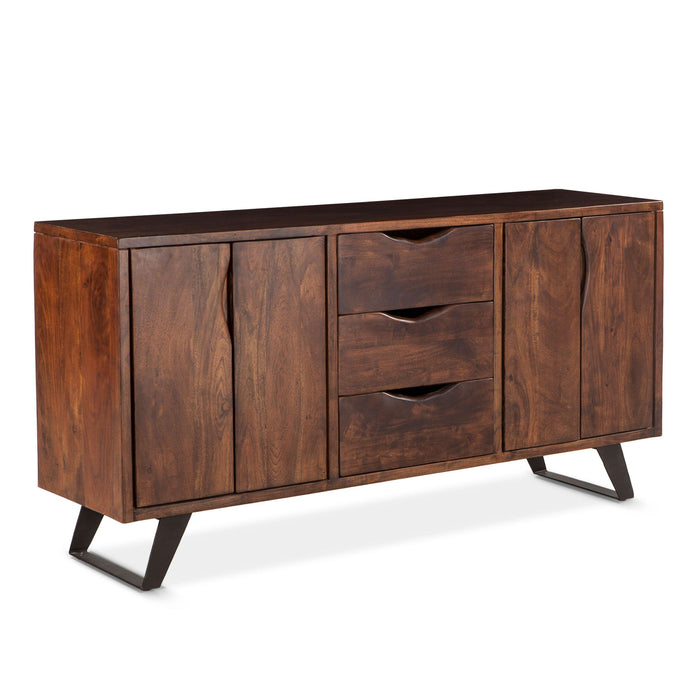 Modern Walnut Sideboard