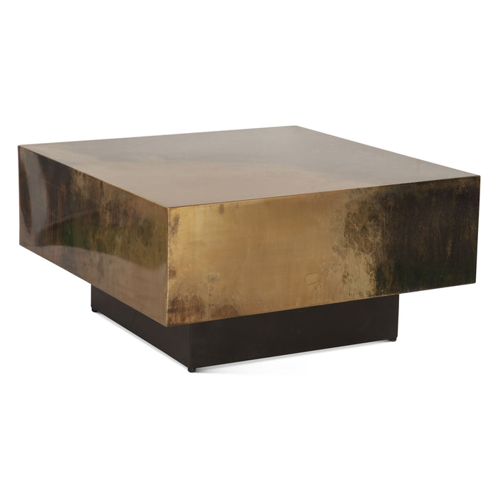 Modern Copper Block Coffee Table