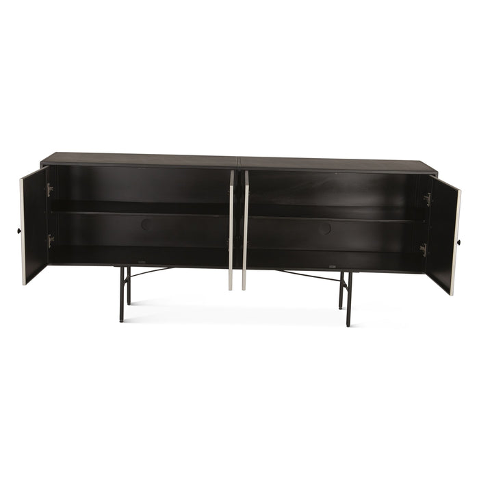 Modern Sideboard in Oxidized Black