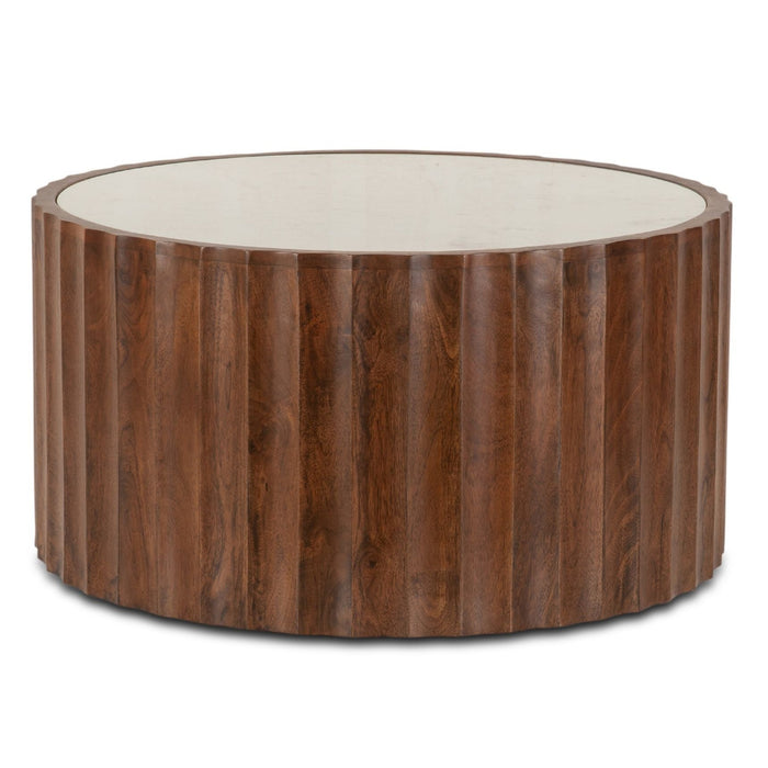 Mid-Century Modern Round Coffee Table