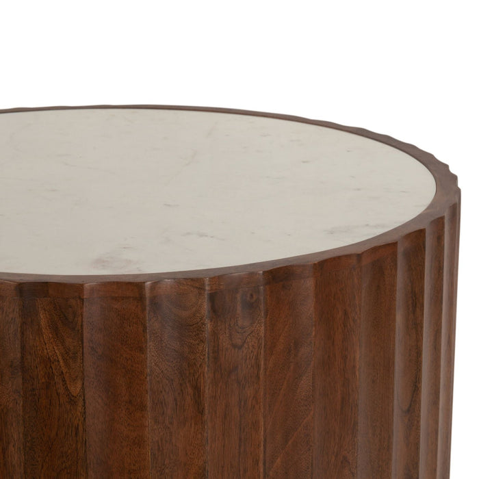 Mid-Century Modern Round Coffee Table