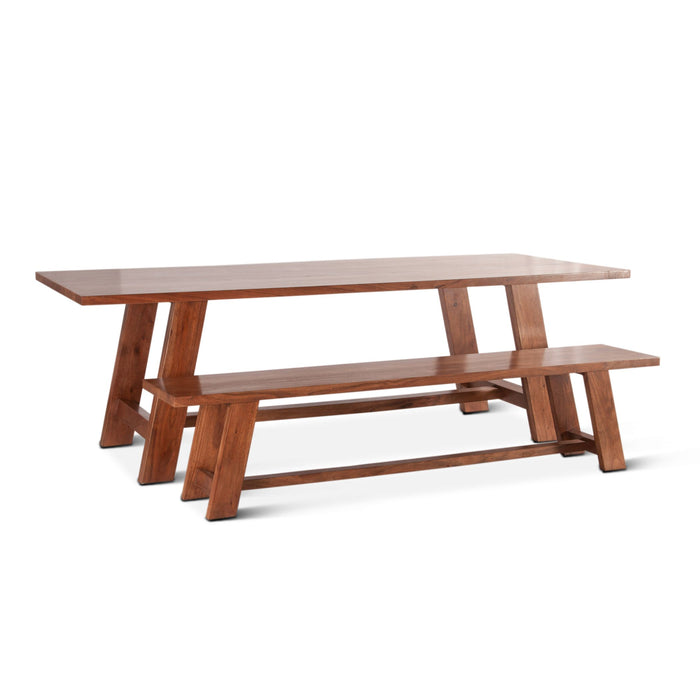 Cinnamon Brown Dining Table