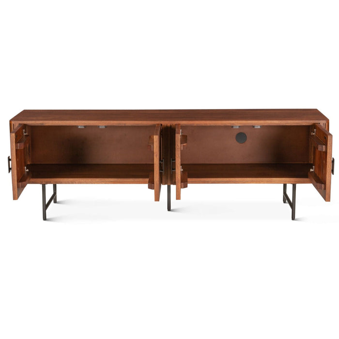 Pecan Brown Plasma Sideboard