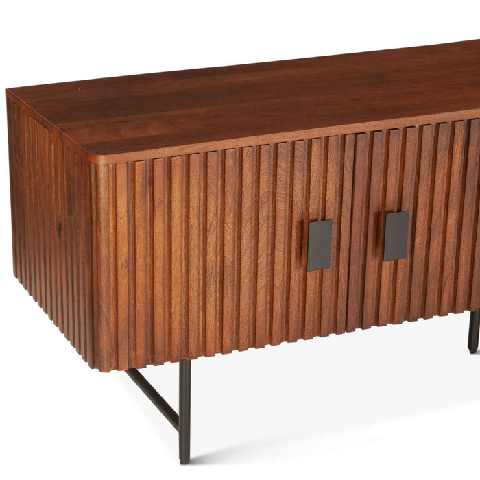 Pecan Brown Plasma Sideboard