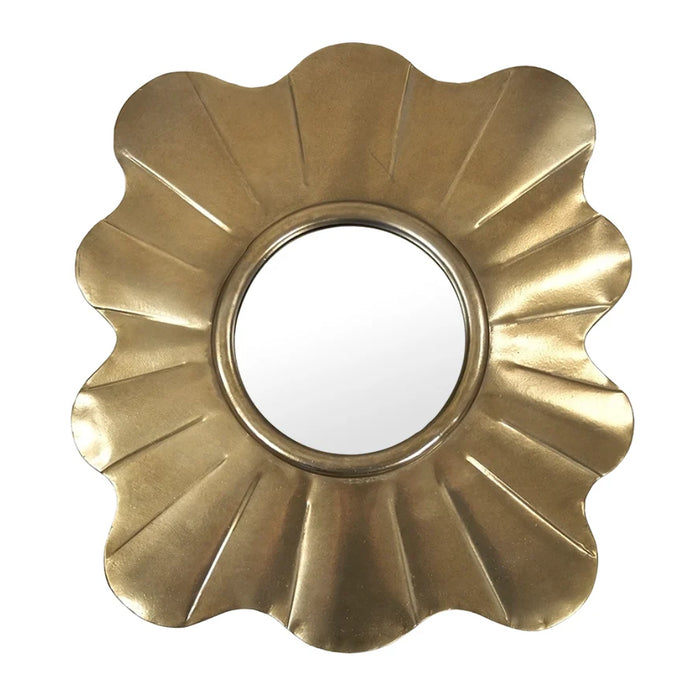 Floral Gold Mirror