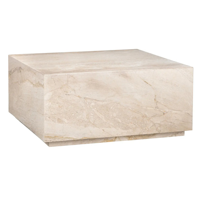 Cream Marble Coffee Table