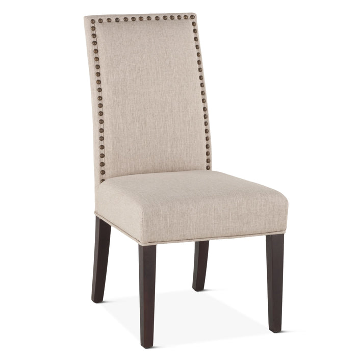 Upholstered Beige Dining Chair