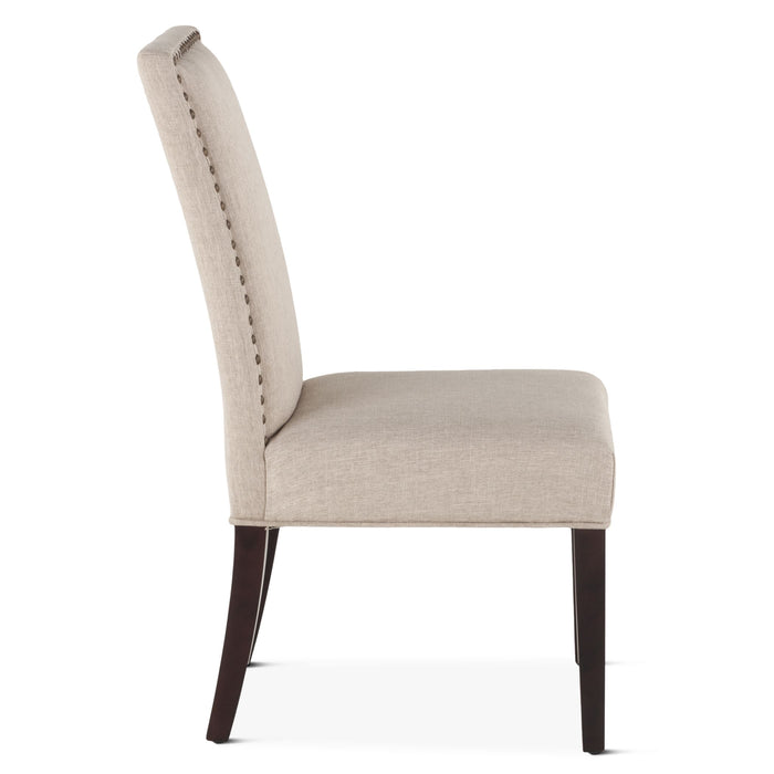 Upholstered Beige Dining Chair