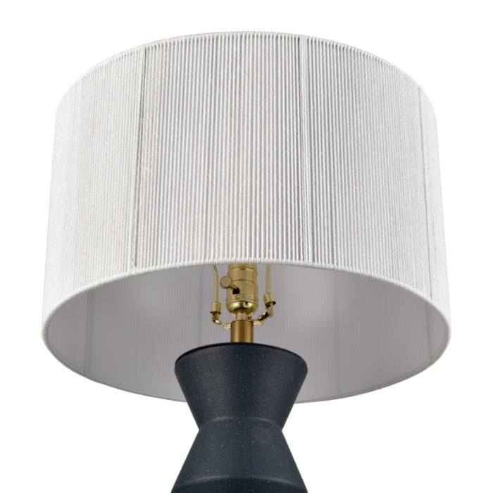 Geometric Black Base Table Lamp