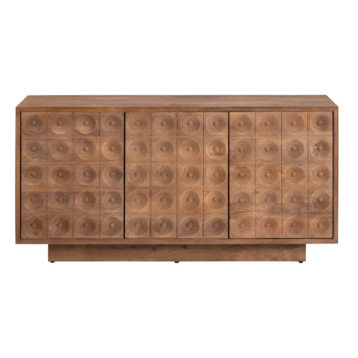 Geometric Circle Pattern Sideboard