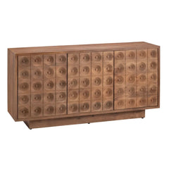 Geometric Circle Pattern Sideboard