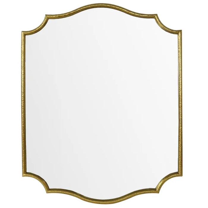 Geo Gold Wall Mirror