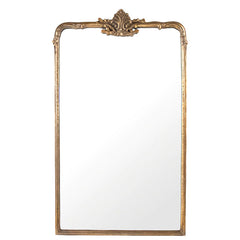 Golden Emblem Mantle Mirror