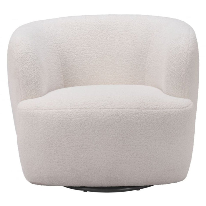 White Swivel Chair