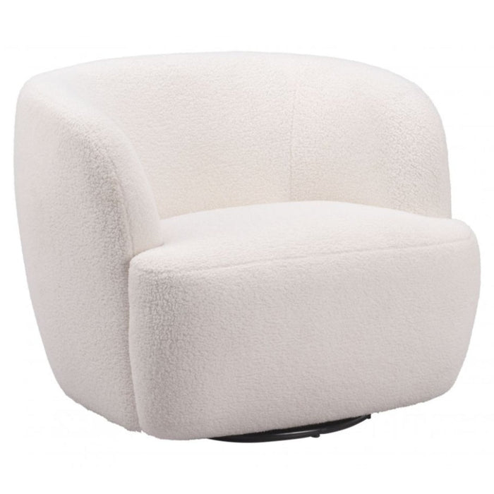 White Swivel Chair