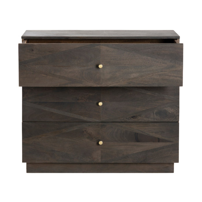 Diamond Wood Drawer Chest