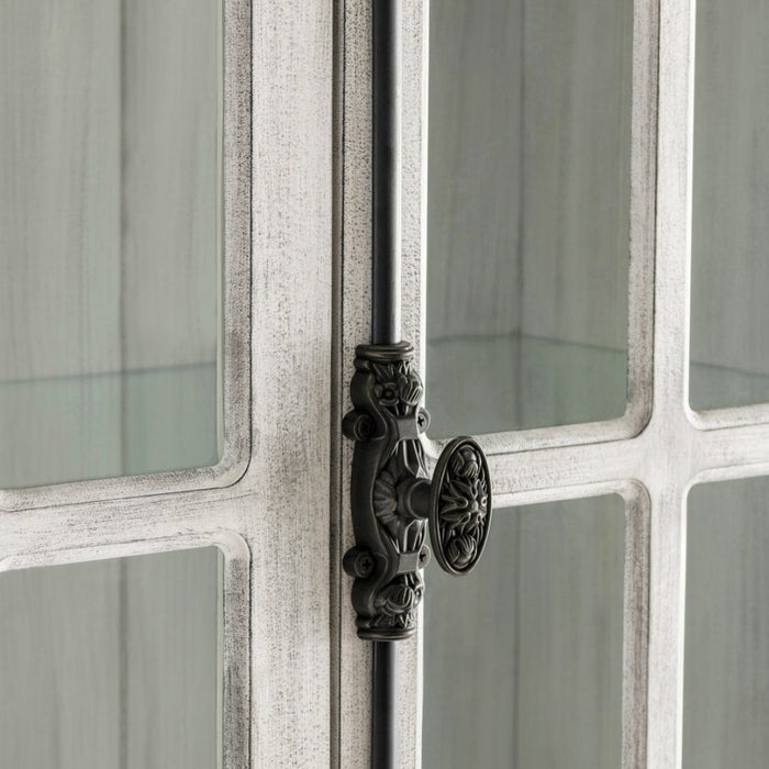 Glass-Windowed Cabinet