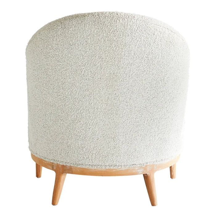 Boucle Cream Accent Chair