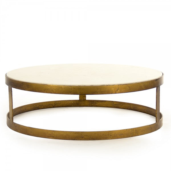 Nesting Round Marble Coffee Table