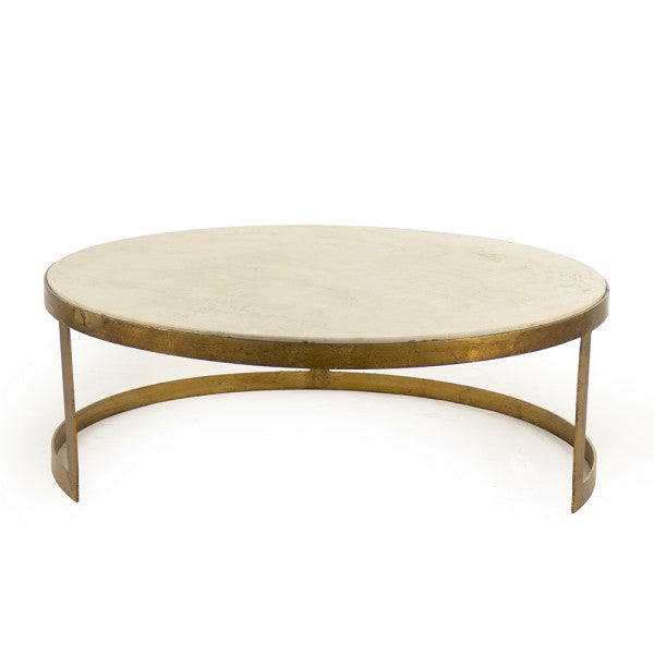 Nesting Round Marble Coffee Table