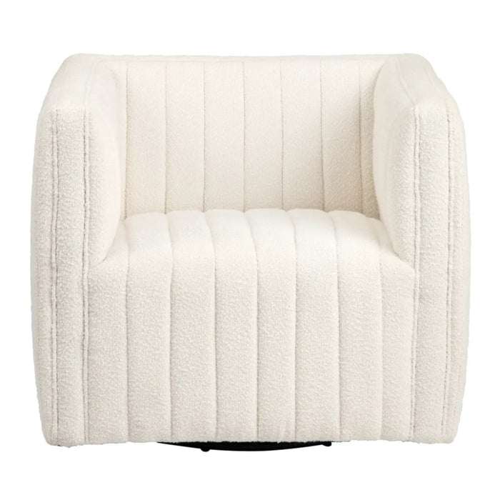 Modern Transitional White Accent Chair