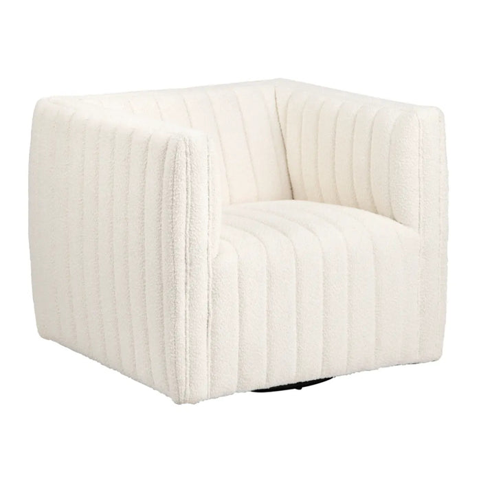 Modern Transitional White Accent Chair