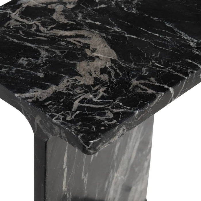 Marble Veins Accent Table