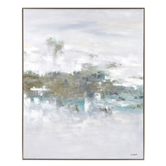 Hand Painted Abstract Landscape Art Work